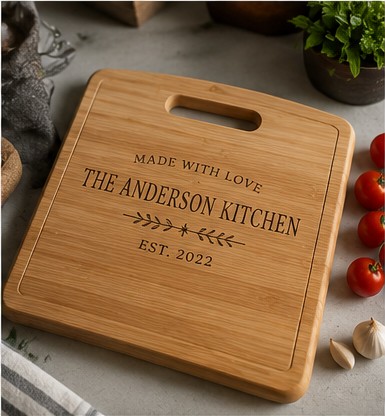 Personalized cutting board