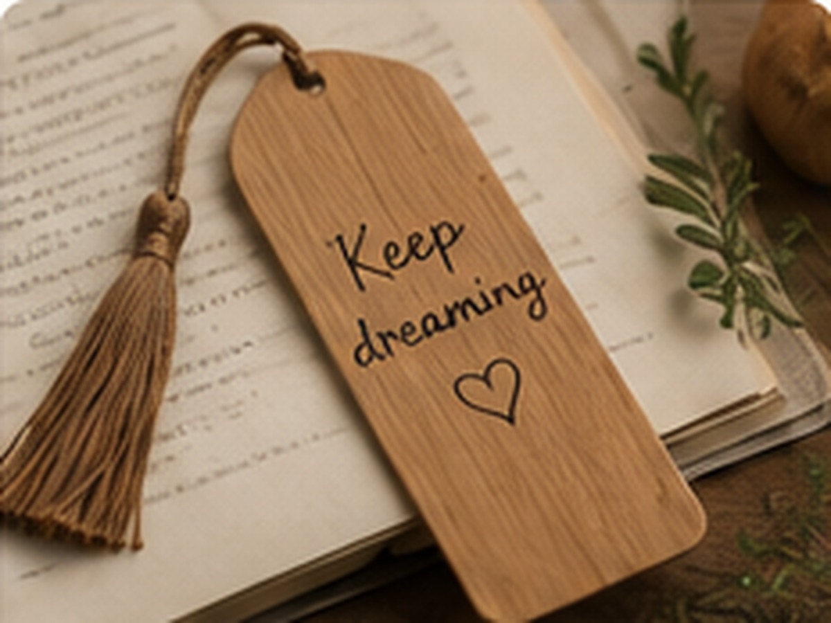 Wooden Bookmark